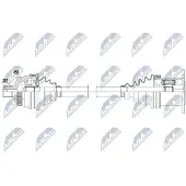 NTY Aandrijfas NPW-AU-007