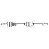 ERA Benelux DA51256 Aandrijfas
