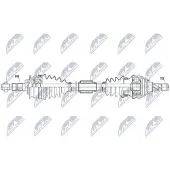 NTY NPW-PL-105 Aandrijfas