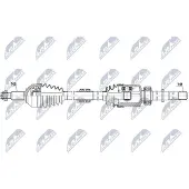 NTY NPW-NS-122 Aandrijfas