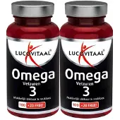 Lucovitaal 2x Omega 3 Vetzuren 120 capsules