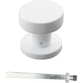 HDD pro Voordeurknop Top Plat Op Rozas Wit Structuur