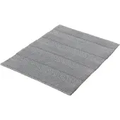 Kleine wolke - Badmat - Tikka Zilvergrijs - 100 % Katoen