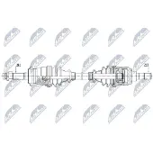 NTY NPW-DA-001 Aandrijfas