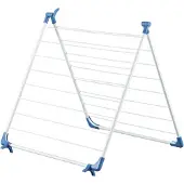 Metaltex cervino badkuipdroogrek 10 m drooglengte wit/blauw