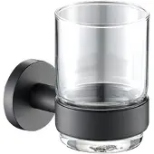 Plieger Vigo bekerhouder met glas zwart 4784423