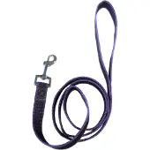 Nobleza Hondenriem anti slip - Lengte 120 cm - Paars
