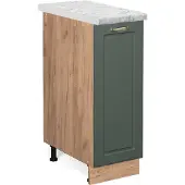 Vicco Fame-Line Apotheekkast – 30 cm, WB Marmer Groen-Goud Landhuis