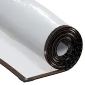 vidaXL Doorzichtig zeildoek met zeilringen 1x4 m polyethyleen