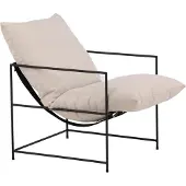Svea - Mera fauteuil - linnen - beige