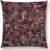 Cusco Mandala kussenhoes Purple Diamond – DUBBELZIJDIG BEDRUKT - Soft Touch – 45x45 cm