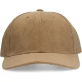 Manfield - Unisex - Bruine suède pet - Maat 1