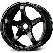 Gram Lights 57CR 17x9 +38 5x114.3 Gloss Black Wheel