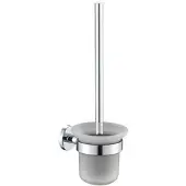 Plieger Vigo Wc Borstel – Toiletborstel Met Houder Glas – Wandhouder – 10 jaar garantie – Chroom