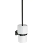 Smedbo House Toiletborstelhouder Mat Zwart - Accessoires, Toilet accessoires, Toiletborstelhouders - 7391447084351