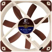 Noctua NF-S12A PWM PC-ventilator Beige, Bruin (b x h x d) 120 x 120 x 25 mm