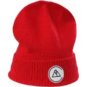 CASH-MERE.CH Muts rood / zwart / wit