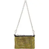 NAEMI Schoudertas geel / zwart