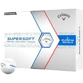 Callaway Supersoft 2023 White Blue Splatter Golfbal