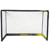 Powershot Zwart stalen voetbaldoel - 5 x 2m