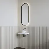 Boss & Wessing Fonteinset | bws leto | planchet kristal wit | waskom glans wit