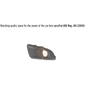 ISAM 0408718 Ventilatiegrille, bumper