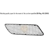 ISAM 0302762 Ventilatiegrille, bumper
