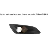 ISAM 1047718 Ventilatiegrille, bumper