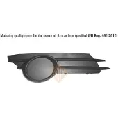 ISAM 0716716 Ventilatiegrille, bumper