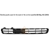 ISAM 1329709 Ventilatiegrille, bumper