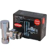 Best design Voetventiel Haaks Luxe Regel T 1/2''x15mm Chroom