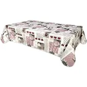 Habitable Tafelkleed BERNEIX - BLANC - 140X250 CM dames 140x250 cm