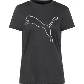 Puma Functioneel shirt 'Tad Essential' zwart / wit