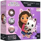 Gabby's Dollhouse Trefl - Wooden Shaped Junior - Gabby (50 pieces) (TFL20202)