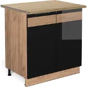 Vicco R-Line Ovenombouwkast – 60 cm, WB Marmer Antraciet landhuis