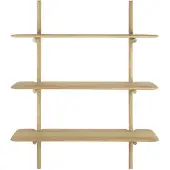 Ethnicraft Pi Schap 3 Schappen - Wandplanken Eiken Oak - 51337