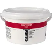 Amsterdam Kleuren + verf voor doe-het-zelvers, Standaard serie acryl emmer Titanium wit 105 (Titaanwit)