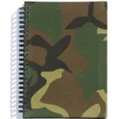 Fostex Notitieboek A5 woodland camo