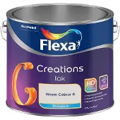 Flexa - Creations Lak Zijdeglans - Warm Colour 8 - Mengverf - 2,5 L