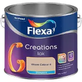 Flexa - Creations Lak Zijdeglans - Warm Colour 4 - Mengverf - 2,5 L