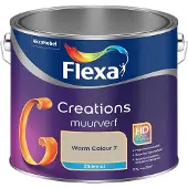 Flexa - Creations Muurverf Zijdemat - Warm Colour 7 - Mengverf - 2,5 L