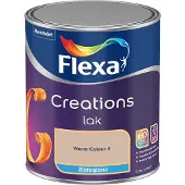 Flexa - Creations Lak Zijdeglans - Warm Colour 4 - Mengverf - 750 Ml