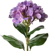 Clayre & Eef Kunstbloem Hortensia 68 cm Paars Kunststof