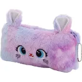 Fabs World Etui kat paars fluffy