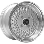 ENKEI Enkei92 Classic Line 15x8 25mm Offset 4x100 Bolt Pattern Silver Wheel
