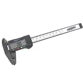 Mannesmann Digitale schuifmaat carbon 150 mm (Hobby) - 82520