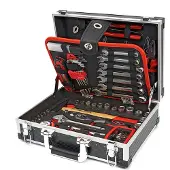 Industrial Quality Supplies Gereedschapsassortiment | 105-delig | in aluminium framekoffer | 1 stuk - 4000802096 - 4000802096