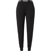 HUGO Pyjamabroek zwart / wit