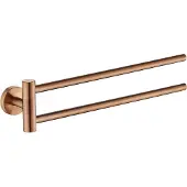 Guido Gusto Handdoekrek draaibaar copper rond