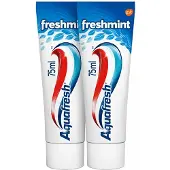 Aquafresh 3x Tandpasta Freshmint 3in1 Gezonde Tanden 2 X 75 Ml
